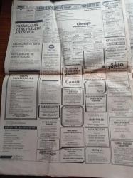 Hürriyet Gazetesi - 9 Aralık 1984 - Yılın Olay Filmi Kadın Bir Defa Sever - Ahu Tuğba - Emel Sayın'a Şeyh Kısmeti - Kaptan Cousteau Gökova'yı Öldürmeyin - Süha Kutlu - Türk İş Güçlü Azınlık Korunuyor - Yurtlar YÖK'e Devredilecek - - Sümerbank - Galatasaray Tekmeden Yıldı -  Mustafa Denizli - Efes Pilsen