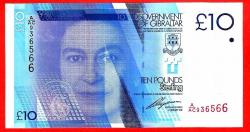 CEBELİTARIK GIBRALTAR, 10 Pounds, 2010 p36 UNC (TK12 211) ÇİL