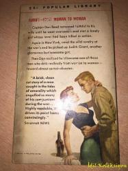 Cry The Lonely Flesh - Jesse L. Lasky Jr - Popular Library - İngilizce Kitap (Yalnız Et Ağla) Hafif Yıpranmalar Mevcut