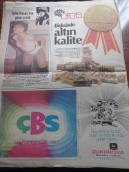 Hürriyet Gazetesi - 31 Ekim 1979  Jane Fonda'nın Gözü Açıldı - Eti Bisküvi Reklamı - Gripin Reklamı - Erzurum Barcıları Nefes Kesiyor - Avustralya Hükümetine Karşı Tek Başlarına Savaş İlan Eden İki Türk'ün Hayatı Filme Alınıyor - Ünlü Müzisyen Wagner - Türk Hava Kurumu - Türkiye İmar Bankası - Türk Pirelli - Kale Kilit - Nüzhet Kulaksızoğlu - Evyap Kuruluşları - Uğurlu Mağazası