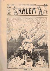 KALEM MİZAH DERGİSİ 20 KANUNUEVVEL ( ARALIK ) 1324 - 7 JANVIER 1909 - SAYI: 19