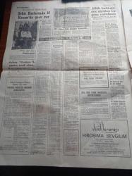 Milliyet Gazetesi - 13  Kasım 1969 - Beşiktaş Antrenörü Milev Futbolcuların Ayakta Duracak Dermanı Yok - Yeter Sevimli Cuma Gecesi Boksu Bırakıyor - Milli Takım Antrenörü Abdullah Gegıç- Kuzeydeki Dev Sovyet Rusya Yazı Dizisi - Bayan Gandi Partisinden İhraç Edildi - Atatürk Ve Enver Paşa İlişkileri Yazı Dizisi