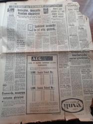Milliyet Gazetesi -  4 Ekim 1969 - Alparslan Türkeş Hitler'e Özenmiyorum - Alevi'lere Küfrediliyor - Sahalardaki Çirkin Olaylara Paydos - İsmail Akçay Maraton Koşu İçin Kosice'ye Gitti - Süleyman Demirel Islahata İhtiyaç Var - - Halit Çapın - 6 Öğrenci Birliği Yargıtay'a Gidiyor - Von Braun Ay'da - Kemal Bisalman - Atina Cuntaya Karşı Direnme Şiddetlendi - Abdi İpekçi