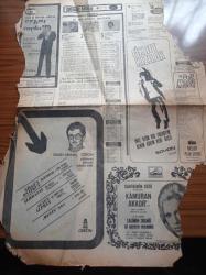 Milliyet Gazetesi - 23 Kasım 1969 - Fikret Kızılok - Suna Artun - Engin Örge - Burhan Felek Recebin Kahvesi Köşe Yazısı - En Çok Sevilen Melodiler - Barış Manço - Neşe Karaböcek - Artık Sevmeyeceğim Plak - Engin Arman - Ayten Alpman - En Çok Sevilen Yerli Topluluklar - En Çok Sevilen Yabancı Şarkıcılar