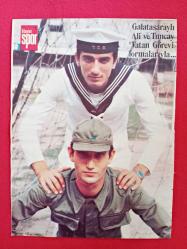 Galatasaray Ali Yavaş, Tuncay Temeller Posteri - Hayat Spor Dergisi