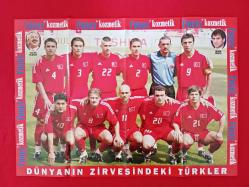 Efemera - 2002 Türkiye Milli Takım Posteri - kitantik - kitaLog