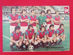 Trabzonspor Takım Posteri - Hayat Spor Dergisi