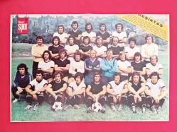 Beşiktaş Futbol Takımı Posteri - Hayat Spor Dergisi