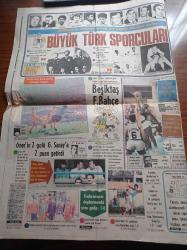 Milliyet Gazetesi - 10 Ekim 1982 - Büyük Türk Sporcuları - Şükrü Gülesin - Hasan Polat - Şenol Güneş - Can Bartu- Turgay Şeren - Beşiktaş Fenerbahçe Maçı - Kenan Evren Anayasayı Tanıtma Gezisi Yapacak - Eski Siyasi Parti Liderleri Seçimlere Katılmayacak - Haldun Taner