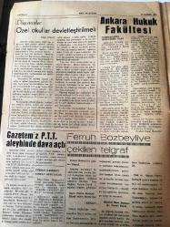İSTANBUL HAK Ve HUKUK  GAZETESİ  ADALET MÜLKÜN TEMELİDİR YEREL TAŞRA BASINI - 27 KASIM 1967 YIL :6 SAYI:36 Baro Başkanı : Bir Avukat tevkif eden hakim karşısında bütün Türk avukatlarını bulacaktır dedi - Ferruh Dereli 'nin  Masonluğu  Baro  Başkanlığına  Mani Midir ?- Sivri Sakallı Athenogoras  Efendi - Özel  Okular  Devletleştirilmeli  - Gazetemiz  PTT Aleyhinde Dava Açtı - Ankara Hukuk Fakültesi  - Ferruh Bozbeyliye Çekilen  Telgraf - Adalet Bakanı H. Dinçer  Üsküdar da - Genç Avukatlara Kredi  Verilecek -  Temyiz Mahkemesine  Atanan Son 30  Üye Ne Yapıyor  ?- Paris 'ten Notlar - Baronun Parası Ve Lokali -Sırrı  Coşkun Erzurum dan Bildiriyor - Mösye Claude Lussan İstanbul 'a Davet Edilecek -Masonluk  Red Sebebi  Olabilir mi ? -Her Geçen Gün İsrail Aleyhine İşlemektedir - Rodos ve İngiltere -