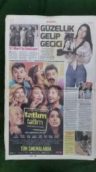 Hürriyet Kelebek Gazete 18 Mart 2017 Alan Cumming,Bojana Novakovic,Mert Alaş,Candice Swanepoel,Jennifer Lopez,Aiemee Ann Preston,Sinan Akyüz,Fatmagül Fakı,Büşra Develi,Ozan Güven,Mehmet Günsur,Serenay Sarıkaya,Burcu Esmersoy,Demet Akalın,Hadise,Gülşen,Baran Bölükbaşı,Nilgün Belgün,Hande Erçel,Aras Bulut İynemli,Müge Boz,Berrak Tüzünataç,DELİAŞK Film Afişi,Tatlım Tatlım Film Afişi,Otel - Gazino İlanları,Tiyatro Sahneleri,Network Reklamı