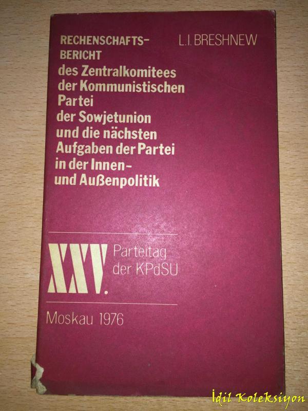 Rechenschaftsbericht des Zentralkomitees der Kommunistischen  