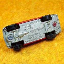1969 BMW 2002 KIRMIZI RENKLİ METAL OYUNCAK ARABA 2018 MATTEL MADE IN THAILAND
