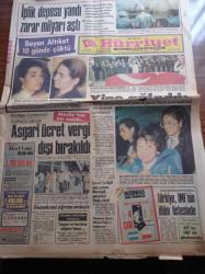Hürriyet Gazetesi - 5 Eylül 1982 -  Kadınlığı Kabul Edilmeyen Bülent Ersoy Kadınlar Koğuşuna Konuldu - İngiltere'de Seks Skandalı - Asgarî Ücret Vergi Dışı Bırakıldı - Ermeni Teröristlerce Şehit Edilen Albay Atilla Altıkat - Seçim Kütüklerine Yazılamayanlara 3 6 Ay Hapis