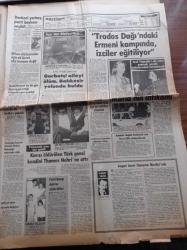 Hürriyet Gazetesi - 5 Eylül 1982 -  Kadınlığı Kabul Edilmeyen Bülent Ersoy Kadınlar Koğuşuna Konuldu - İngiltere'de Seks Skandalı - Asgarî Ücret Vergi Dışı Bırakıldı - Ermeni Teröristlerce Şehit Edilen Albay Atilla Altıkat - Seçim Kütüklerine Yazılamayanlara 3 6 Ay Hapis