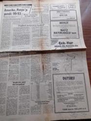 Hürriyet Gazetesi - 28 Ağustos 1982 - ''Benim neyim eks..?'' Diye Soyundu ve İzmir Fuarını Birbirine Kattı - Köpeklerin Hedefi Bu Kez Ottowa'daki Askeri Ataşemiz Albay Atilla Altıkat Oldu- Kenan Evren Devletimiz Gücünü Gerekli Yer Ve Zamanda Kullanacaktır - Orgeneral Turgut Sunalp Öz Evladımı Kaybetmiş Gibiyim - ASALA'yı Barındırmak Rumlar İçin Hata Olur - Maliye Bakanı Adnan Başer Kafaoğlu - Türkiye Gazeteciler Sendikası Başkanı Nail Güreli