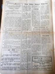DÜZCE  FERMAN GAZETESİ HAK VE HAKİKAT YOLUNDA  YEREL TAŞRA BASINI-  17 ŞUBAT 1975 YIL :7 SAYI :303- Sun'i Gübre Sorunu Yüzünden  Köylülerimiz  Bu Yıl Ki Ziraat Mahsulünden  Endişe Ediyor - Yorum : Mümtaz Niyazi  Baysan  Kapitalist Düzen - Bir Haftada Olup Bitenler - -Türkiye Tarihi - Türk Diline Hançer Sokanlar - Hava Kirlenmesi  ve Alınacak Tedbirler - Sanat ve Edebiyat  -Birleşiniz Dostlar F. Kaya -Sende Solacaksın  Emine Odabaşı -Düzce Spor Ödemiş Spor 'a şans tanımadı - Düzce Endüstri Meslek  Lisesi  , Voleybolda Bolu Birincisi Oldu -