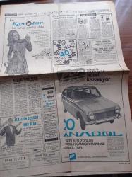 Hürriyet Gazetesi - 8 Mayıs 1969 - Asrın En Komik Yarışı - Yargıtay Ve Üniversite Üyelerinin Katıldığı Yürüyüş Olaysız Geçti - ODTÜ Öğrencileri Rektör Kemal Kurdaş'ı Anıtkabir'e Sokmadı - Yargıtay Başkanı İmran Öktem'in Cenazesinde Silah Çeken Tuğgeneral Nabi Alpartun Hakkında Soruşturma Açıldı - Aygaz Getiriliyor