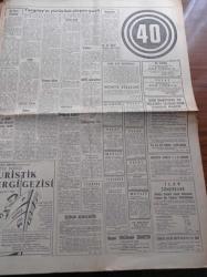 Hürriyet Gazetesi - 8 Mayıs 1969 - Asrın En Komik Yarışı - Yargıtay Ve Üniversite Üyelerinin Katıldığı Yürüyüş Olaysız Geçti - ODTÜ Öğrencileri Rektör Kemal Kurdaş'ı Anıtkabir'e Sokmadı - Yargıtay Başkanı İmran Öktem'in Cenazesinde Silah Çeken Tuğgeneral Nabi Alpartun Hakkında Soruşturma Açıldı - Aygaz Getiriliyor