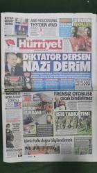 Hürriyet Gazete 24 Mart 2017 Diktatör Dersen Nazi Derim,Recep Tayyip Erdoğan,Selçuk İnan,Arda Turan,Kemal Kılıçdaroğlu,Aydın Doğan,Fatih Terim,Markku Kanerva,Şenol Güneş,Tolgay Arslan,Fikret Orman,Cedi Osman,Doğuş Balbay,Jason Granger,Vitor Hugo,Wesley Sneijder,Simon Kjaer,Abdullah Zeydan,Selahattin Demirtaş,Fikret Bila,Yasemin Çonka,Günay Karacaoğlu,Ian McKellen,Zuhal Olcay,Cem Yılmaz,Ozan Güven,Vildan Atasever,Solmaz Hisarcıkoğlu Taziye İlanı,TürkPetrol Reklamı,Isparta Şehir Hastanesi Açılış Afişi,Ak Parti Afişi