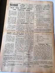 DÜZCE  FERMAN GAZETESİ HAK VE HAKİKAT YOLUNDA  YEREL TAŞRA BASINI-   -9 HAZİRAN 1975 YIL :7 SAYI : 315-  Düzceli Hastalar İçin Geceleri Doktor Bulunamıyor  Tıpkı Eczanelerde  Olduğu Gibi  Gece Nöbeti  Tesis Edilemez mi ?- C.G. Partisi İlçe Kongresini  Yaptı   Kongre de Turhan Fevzioğlu  ve Dr . Kemal  Demir Hükümet  Çalışmaları  Hakkında Açıklama Yaptılar - - Yeşil Düzce 'nin  Nur 'lu Evlatları  - Karakol Komutanları Başka Yere Atanan Kaynaşlı Halkı Üzgün ---Ozan , Sevgi Balın ve Gecemin  Güneşi --Libya Büyükelçiliğinde  Bir Röportaj  : Nazmi  Sakallıoğlu -  Sanat  ve Edebiyat  : Sen Bir Gül  Açımı  Kadar Güzelsin  : Nahit Kayabaşı - Beklenen : İlter Veziroğlu -Biçki  Dikiş Kursları  Çalışma Sonu Sergilerini  Açıyor