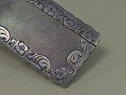 Antika Osmanlı Dönem Gümüş Tarak