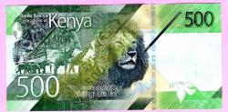 Kenya 500 Shillings 2019 p55 UNC ÇİL