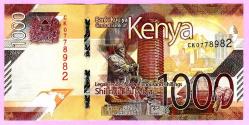 Kenya 1000 Shilling 2019 P56 UNC ÇİL