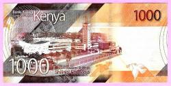Kenya 1000 Shilling 2019 P56 UNC ÇİL