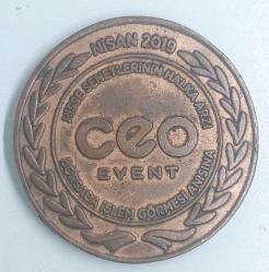 Kurumsal Tarih - CEO Event Şirketi Halka Arz Töreni 2019 Hatırası Madalyon