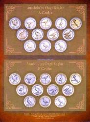 2019 Anadolu'ya Özgü Kuşlar Serisi Albümü (Paralar Dahil Değildir. Sadece Kit)