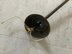 ANTİKA PİRİNÇ İKİ KOLLU AVİZE