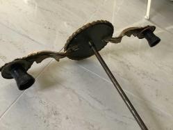 ANTİKA PİRİNÇ İKİ KOLLU AVİZE