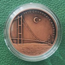 1915 Çanakkale Köprüsü Bronz 2022 (SERTİFİKALI) ÇİL+++