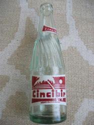 KOLEKSİYONLUK - CİNCİBİR GAZOZU ŞİŞESİ