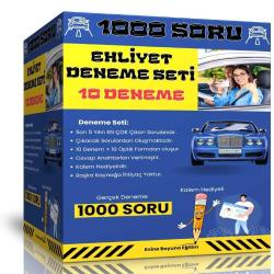 Ehliyet Deneme Seti (10 Deneme – 1000 Soru)