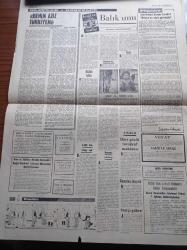 Cumhuriyet Gazetesi - 9 Ocak 1969 - Kurucusu Yunus Nadi - İlhan Selçuk - Bay Robert Komer Kimdir - ODTÜ'de Amerikan Büyükelçisi Komer'in Arabasını Yakan Öğrenciler Hakkında Gıyabi Tevkif Kararı - Rektör Kemal Kurdaş Protesto Edildi - Siyasal Bilgiler Fakültesi Yurdunu Basanların Lideri Yılmaz Yalçıner Dövüldü - Osman Bölükbaşı