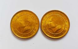 2005 Yılı 1 Yeni Kuruş Çill ((2 Adet))