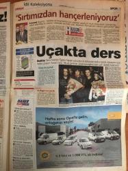Milliyet Gazetesi , 26 Kasım 2005 , Yavaş Yavaş Tükeniyor , Hüseyin Şentürk , Ertan Güleç , Peki Ya 'Derin Kürtler' , Özhan Canaydın , Trabzon İlacını Buldu , Galatasaray Başkanı'nın Kalbi Kırık , Ribery İle Ehliyetine Kadar İlgilendik , Fenerbahçe , Galatasaray