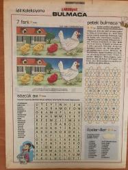 Milliyet Bulmaca Gazetesi , 26 Kasım 2005 , Büyük Çengel Bulmaca , Zeka Oyunları , Sözcük Yerleştirmece , Mozaik , Şifreli Bulmaca , Uzman Bulmaca , Güncel Bulmaca , Kolay Bulmaca , Sözcük Avı , Petek Bulmaca , Sertab Erener