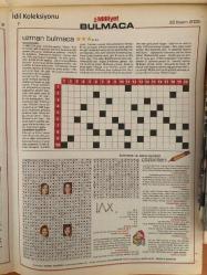 Milliyet Bulmaca Gazetesi , 26 Kasım 2005 , Büyük Çengel Bulmaca , Zeka Oyunları , Sözcük Yerleştirmece , Mozaik , Şifreli Bulmaca , Uzman Bulmaca , Güncel Bulmaca , Kolay Bulmaca , Sözcük Avı , Petek Bulmaca , Sertab Erener