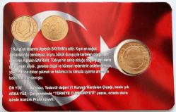 Türkiye Cumhuriyeti 2012 Kuruş Özel Folderinde  4294
