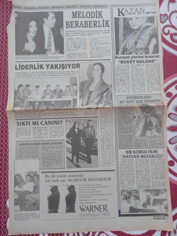 Haftanın Sesi Haftalık Magazin ve Siyasi Aktüalite Gazetesi önlü  