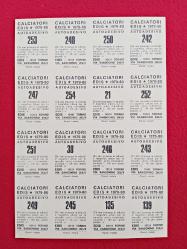 1979/1980 Calciatori - Carlo Della Corna, Sergio Vritz, Carlo De Bernardi, Franco Paleari, Nerio Ulivieri, Giorgio Boscolo, Sauro Catellani, Mariano Riva, Carlo Osti, Fulvio Fellet, Klaus Bachlechner, Luigi Del Neri, Aldo Nicoli, Livio Pin, Valentino Leonarduzzi - Football Collection Sticker - 16 - 6x4.2 cm - Futbol Koleksiyon Etiket