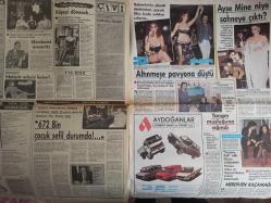 Ayna Gazetesi - 5 Kasım 1986 - Sayı:39 - Deniz Akbulut - Hasan Bora - Harika Avcı - Yüksel Uzel - Selami Şahin - Hülya Süer - Semiramis Pekkan - Zeki Müren - Sevda Karaca - Adnan Şenses - Müjde Ar - Kadir İnanr - Atıf Yılmaz - Müjde Ar - Atilla Özdemiroğlu - Romalı Peri Han - Levent Evrim - Meltem Doğanay - Müşerref Akay - İpek Erdem - Timur Erk - İpek Pınar - İzzet Altınmeşe- Ayşe Mine - Süha Kutlu - Sibel Egemen - Melike Zobu - Tuğrul Meteer - Tugay Tekin - Bülent Ersoy - İbrahim Tatlıses fotoğraf ve haberi - Tam Takım Gazete