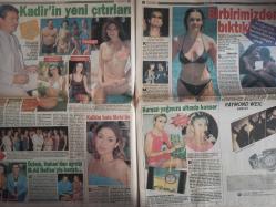 Haftasonu Türkiye'nin En İyi Magazin Gazetesi - 9 Ağustos 2000 - Sayı:32 - İsmail Türüt - Zeki Müren - Kadir İnanır - Ayşe Hatun Önal - Erkan Ocaklı - Uğur Güneri - Duygu Dikmenoğlu - Ajda Pekkan - Selim Cem Uzakdoğulu - Özgül Kavruk - Buket Saygı - Aşkın Nur Yengi - Mehmet Ali Erbil - Nefise Karatay - Mete Topçuoğlu - Hande Yener - Uğur Kirik - Leyla Somer - Erdal Acar - Ruken Demirer - Deniz Akkaya - Cenk Eren - Kenan Doğulu - Serap Akıncı - Tuğba Özay - Ayça Tüylüoğlu - Pınar Altuğ - Şebnem Çapa - Ayşegül Dinçkök - Erhan Önal - Nadire İçkale - Zekai Erdem - Cihan Doğan - İzzet Çapa - Tolga Sezgin - Candan İrengün - İlker Çebi - Hakan Dolakay - Turgay Artam - Esat Edin - Selin Esinli - Semiramis Galvani - Akın Öngör - Selhan Aloğlu - Derin Mermerci - Meg Ryan - Dennis Quaid - Neve Campbell - Kerem Alışık - Fedon - Sezen Aksu - Ebru Gündeş - İbrahim Tatlıses - Derya Tuna fotoğraf ve haberi - Tam Takım Gazete
