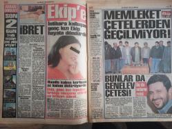 Ekip Ailenizin Gazetesi - 30 Aralık 1996 - Eren Bel - Orhan Bel - Şevki Kırova - Memleket Çetelerden Geçilmiyor! haberi - Muzaffer Fidan - Bunlar da Genelev Çetesi haberi - Hadi Mercan - Gülay - Eski Karısıyla Zinada Basıldı haberi - Türkan Şoray - Atilla Özdemiroğlu - Muzaffer Akpınar - Tunç Başaran - Yasmin Ghauri - Elite Ajans - Levent Kırca - Malum Hareket Mahkemelik! haberi - Şevket Barış - Lens Davası haberi - Aysun Orcan fotoğraf ve haberi - Tam Takım Gazete