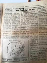 İSTANBUL BÜYÜK GAZETE  HAKKIN VE  HAKLILARIN  HİZMETİNDE YEREL  TAŞRA BASINI -3 OCAK 1979 SAYI :120 YIL :3 -Müslüman Gençlik  İyi Yetişiyor mu? Tevhid  Gazetesi Çıktı -Görüşler  İran  Hadiseleri   ve Biz  M. Ş . Eygi - Kudüs 'te  Salahaddin  Eyyubi  İslam Üniversitesi  Talimatnamesi -  Rus  Gemilerini  Nasıl Gezdim S. Vasıf  Eryılmaz- Ey Adem Oğlu  -Tarihçi  Gözüyle Dinin  Ehemmiyeti  : Prof. Dr. Osman Turan -Uzayda Siyah Delikler  A. Arpacı - Muhammed  İkbalden Hikmetler  - İslam Halifesi  İçin   Londra da Dua Günü - Ehl-i  Kıbleyi  Tekfir Eden Kafir Olur - Din  ve basın : Hekimoğlu  İsmail -