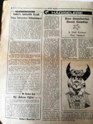 İSTANBUL BÜYÜK GAZETE  HAKKIN VE  HAKLILARIN  HİZMETİNDE YEREL  TAŞRA BASINI -3 OCAK 1979 SAYI :120 YIL :3 -Müslüman Gençlik  İyi Yetişiyor mu? Tevhid  Gazetesi Çıktı -Görüşler  İran  Hadiseleri   ve Biz  M. Ş . Eygi - Kudüs 'te  Salahaddin  Eyyubi  İslam Üniversitesi  Talimatnamesi -  Rus  Gemilerini  Nasıl Gezdim S. Vasıf  Eryılmaz- Ey Adem Oğlu  -Tarihçi  Gözüyle Dinin  Ehemmiyeti  : Prof. Dr. Osman Turan -Uzayda Siyah Delikler  A. Arpacı - Muhammed  İkbalden Hikmetler  - İslam Halifesi  İçin   Londra da Dua Günü - Ehl-i  Kıbleyi  Tekfir Eden Kafir Olur - Din  ve basın : Hekimoğlu  İsmail -
