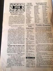 AYDIN NAZLI GAZETESİ YEREL TAŞRA BASINI  -5-12 NİSAN  SAYI :8-9 YIL :1 Halil Yardım Bekleniyor - Memura rüşvet vermek isteyen şahıs yakalandı -Nazilli  'de Anıtlar Bakımsız Kaldı- Uzman Ali  Avcı  Muhasebeci - Dr. Turhan Timuçin   Röportaj : Bahri  Küpeli -  Sanat  Dünyası  :Yöneten :Bahattin Albayrak -Öykü  Güney Yıldızı :Yazan :Vural Nural  Elmas -Nazilli 'de Yetişen  Ünlüler : Mevlana  Muslihittin Mustafa - Abdullah  Bin  Yusuf - Nazilli de şehir stadının  tuvaletleri  açılsın - Nazilli Pamuk Spor  Kulübünün  Genel Kurulu Yapıldı -